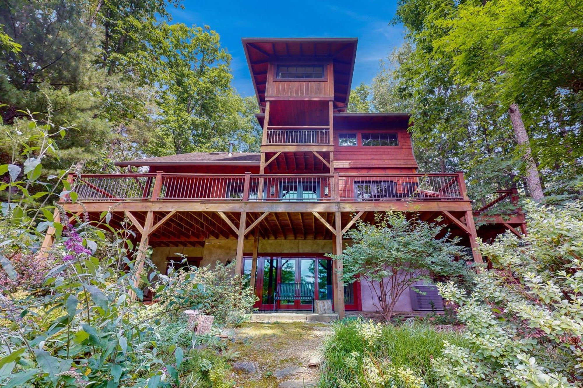 Elkhorn Cabin & Eagles Wing Lodge Asheville Exterior photo